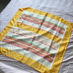 Colorful Striped Scarf